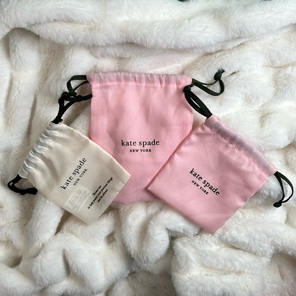 kate spade Jewelry - 🎉 New Kate Spade 3 Piece Jewelry Dust Bag Set